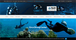Desktop Screenshot of orcadivingcenter.it